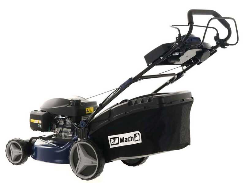 BullMach ECTOR 46 H - Tondeuse &agrave; gazon thermique tract&eacute;e - 4 en 1 - Moteur Honda GCVx170