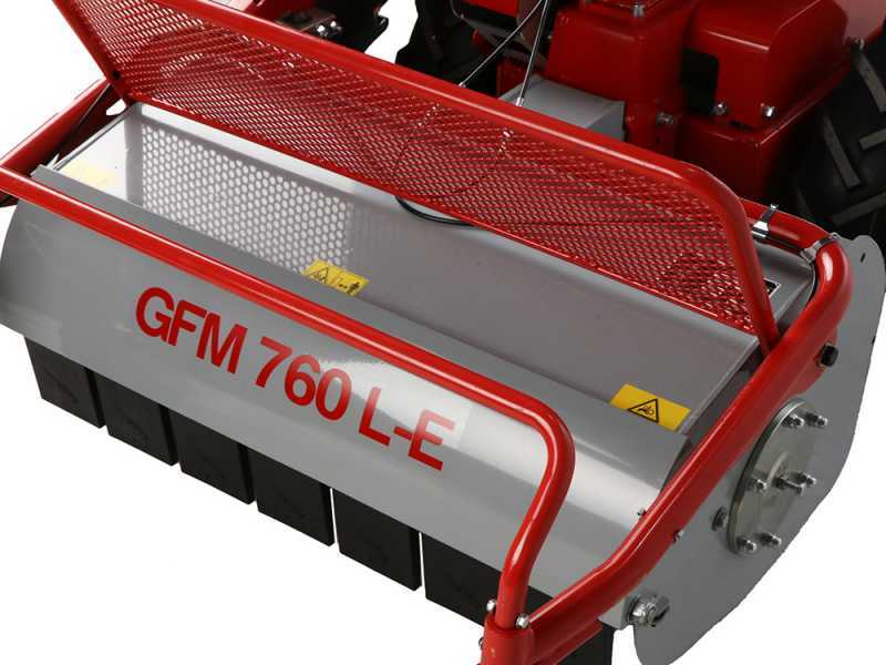 GeoTech-Pro GFM 760 L-E - Tondeuse d&eacute;broussailleuse &agrave; couteaux - Loncin G420FD