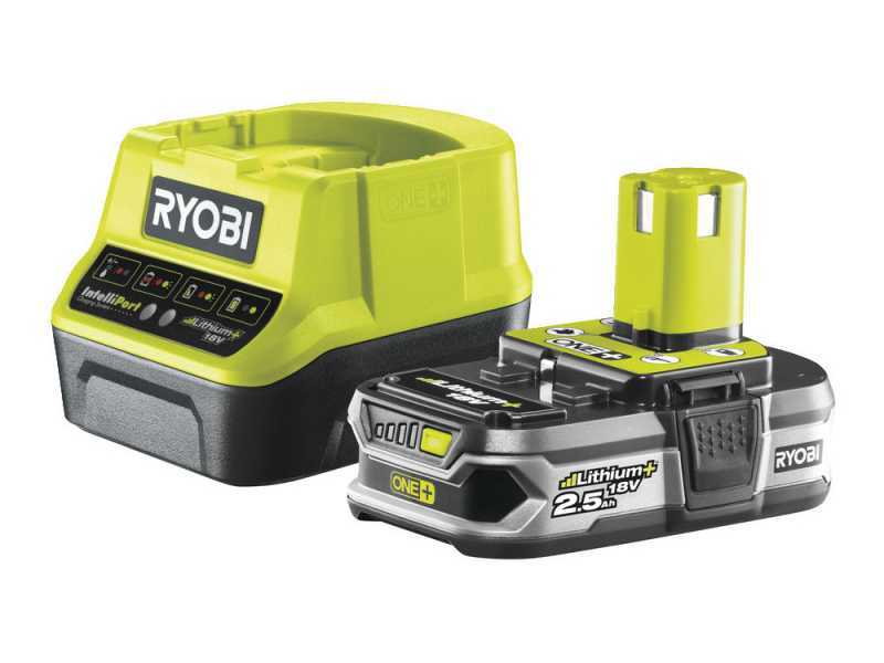 Batterie au lithium RYOBI - 18V - 2,5Ah + chargeur