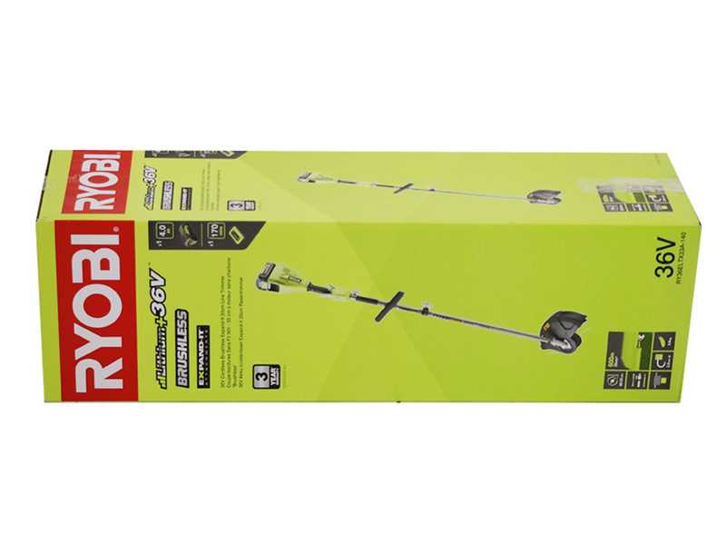 Ryobi RY36ELTX33A-140 - D&eacute;broussailleuse &agrave; batterie 36 V - 4 Ah