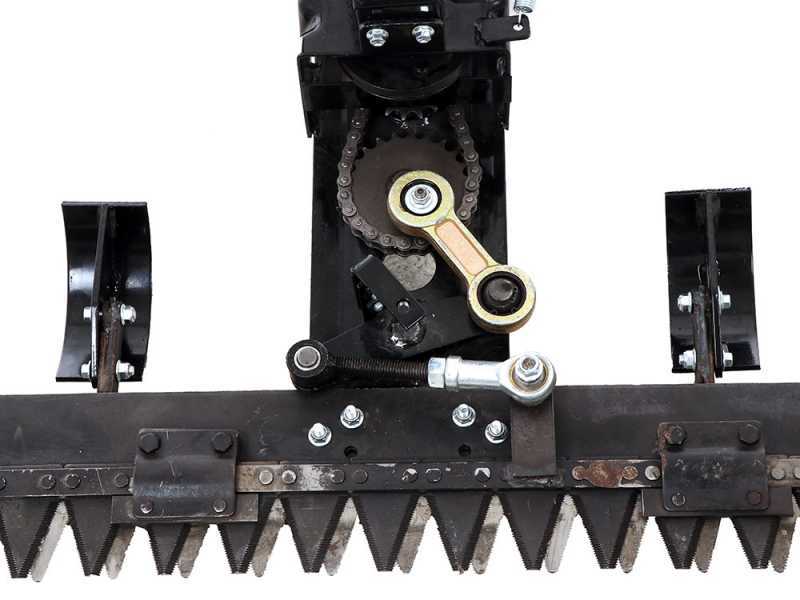 Motofaucheuse GeoTech-Pro MF 870 avec barre de coupe - moteur thermique de 150cc - 5.5HP
