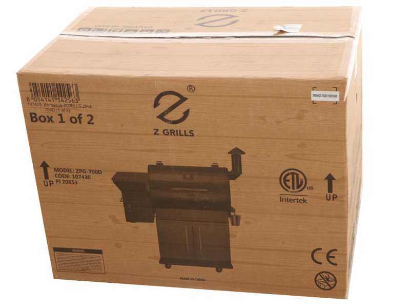 ZGrills ZPG-700D - Barbecue &agrave; pellets