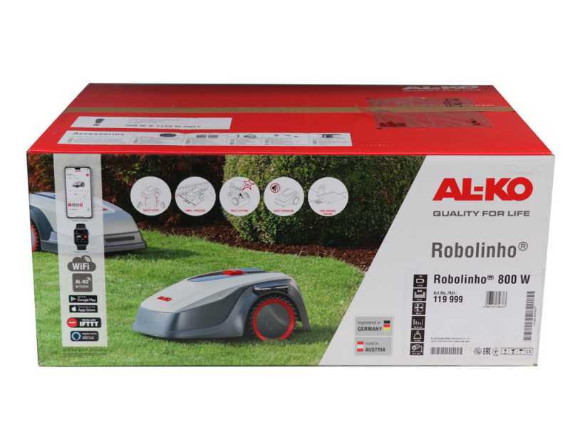 Robolinho AL-KO 800 W - Robot tondeuse - Avec c&acirc;ble p&eacute;riph&eacute;rique
