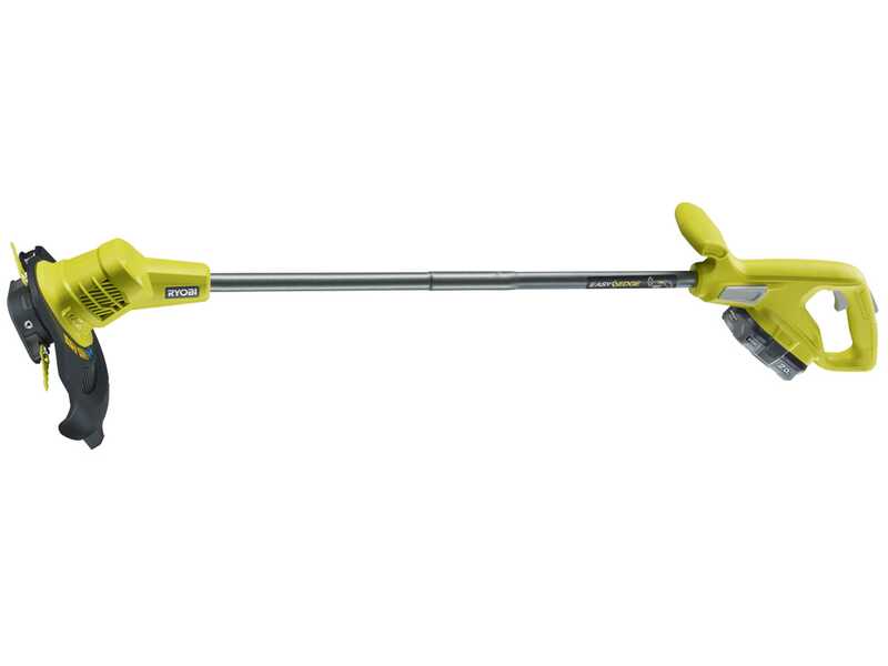 Coupe-Bordures Sans Fil 18V 2Ah - Tête Pivotante 180°, Déroulement Fil Automatique AFS - Largeur 25cm