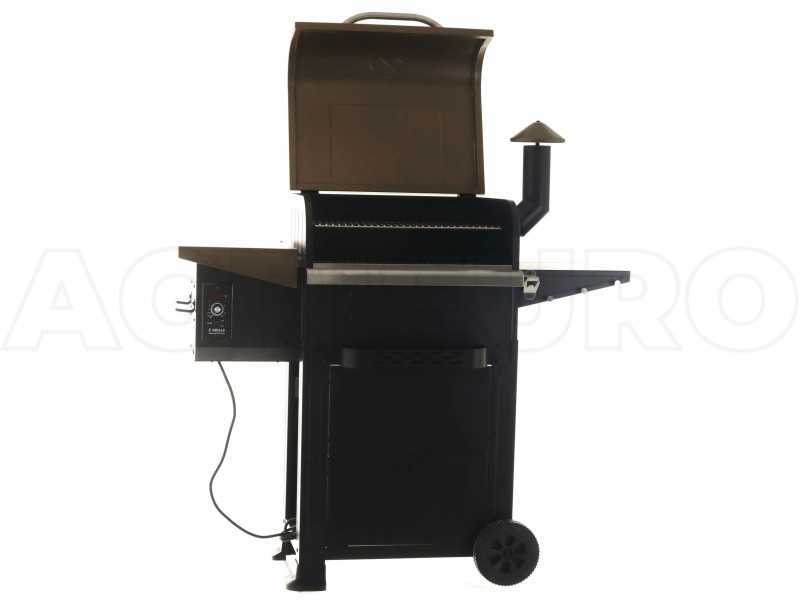 Barbecue &agrave; pellet ZGRILLS ZPG-L6002B - Grille en acier Inox de 54x40 cm