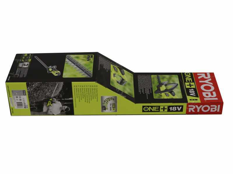 Taille-haies &eacute;lectrique &agrave; batterie RYOBI - 18V - lame de 45cm - SANS BATTERIE SANS CHARGEUR