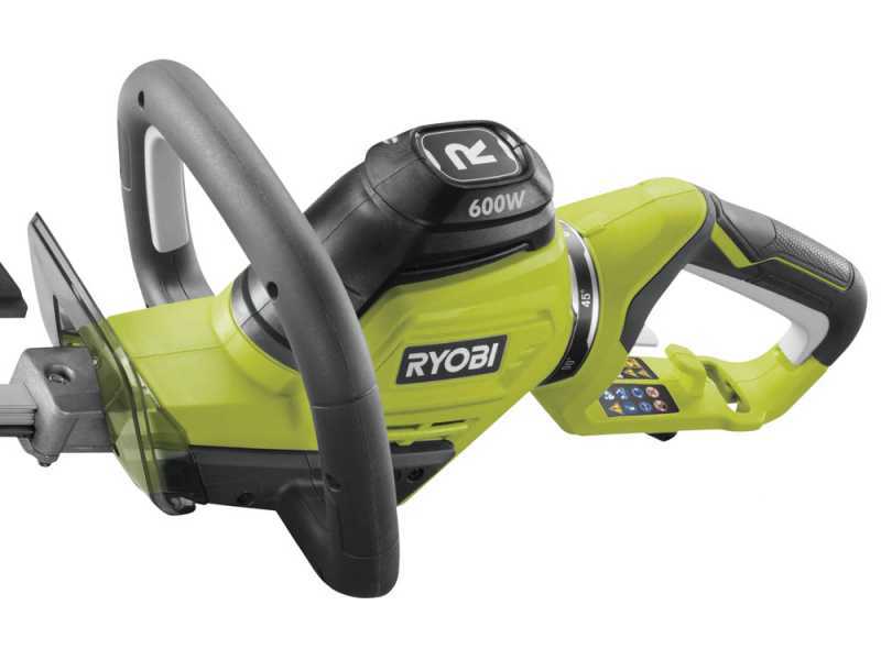 Taille-haies &eacute;lectrique RYOBI 600W RHT6160RS - lame de 60cm - coupe de 28mm