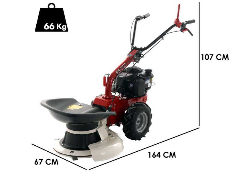 Motofaucheuse rotative thermique avec roues tract&eacute;es Eurosystems RS210 - B&amp;S 675 EXi S