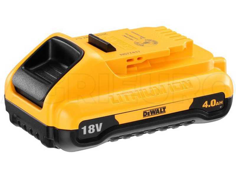 Аккумулятор dewalt 18v 4ah
