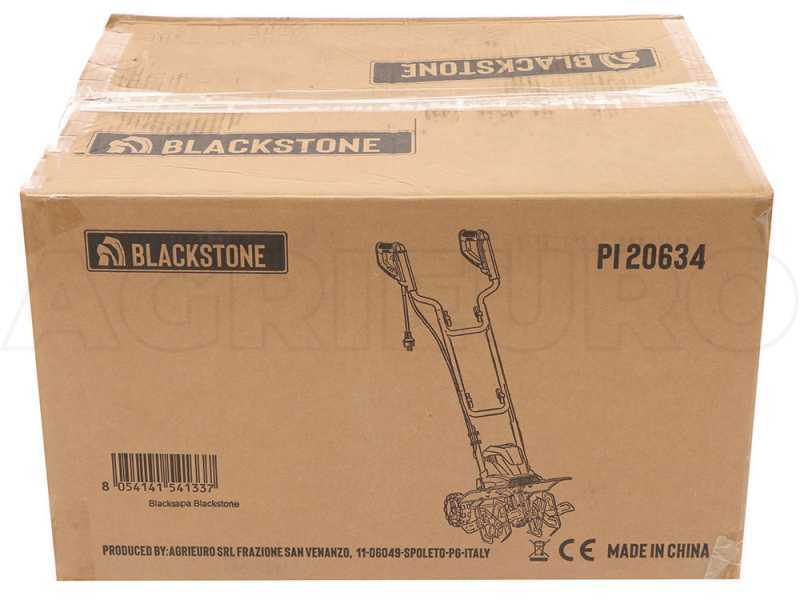 Motobineuse avec moteur &eacute;lectrique BlackStone TE-450 - Moteur 1500 W - 6 files de lames