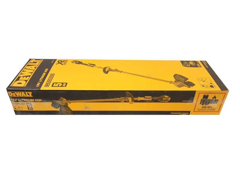 Coupe-bordures &agrave; batterie DeWalt DCMST561P1-QW - Batterie 18V 5Ah