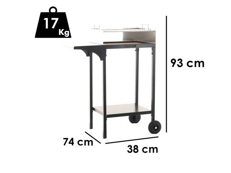 Famur BK6 Prime - Barbecue &agrave; charbon