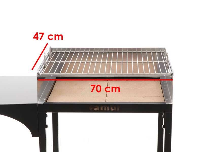 Famur BK7 Prime - Barbecue &agrave; charbon