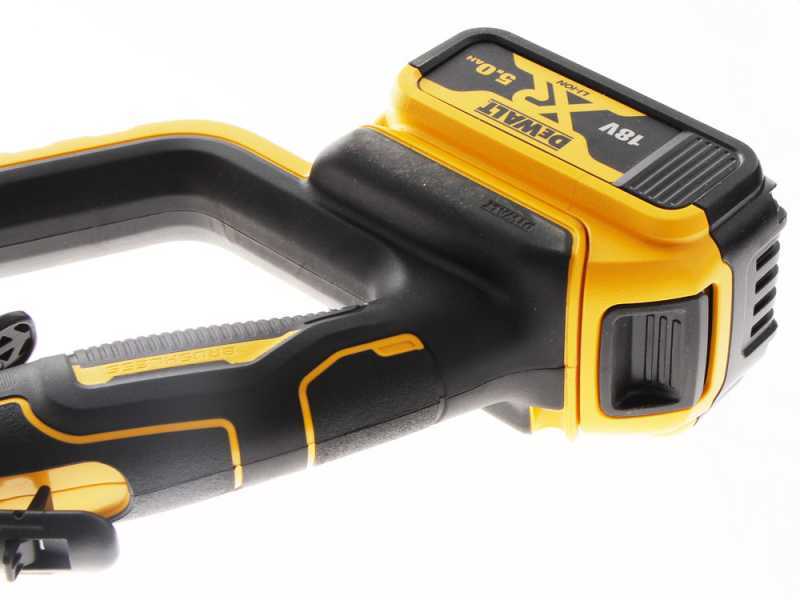 &Eacute;lagueuse &agrave; batterie &agrave; rallonge &eacute;lectrique DeWalt DCMPS567P1-QW - 18V - 5AH