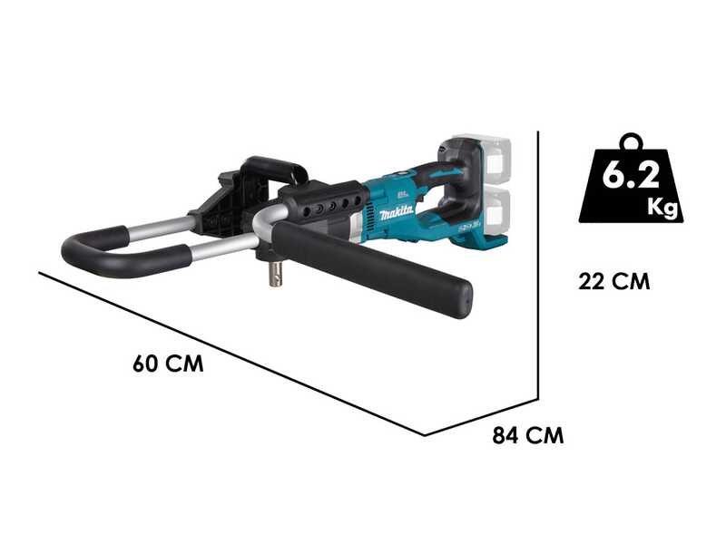 Makita DDG461Z - Tari&egrave;re &agrave; batterie - 18Vx2 3Ah - M&Egrave;CHE NON INCLUSE