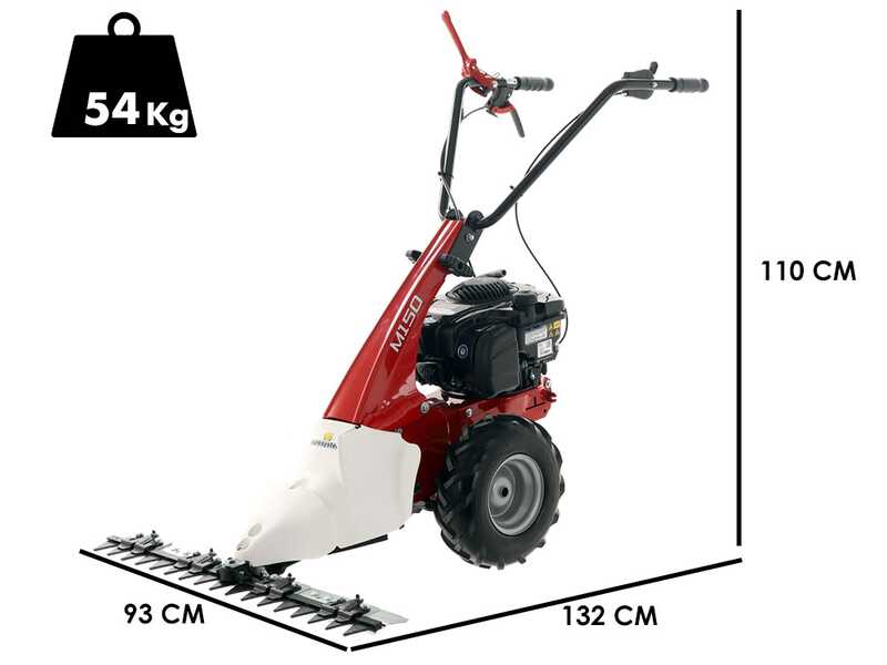 Motofaucheuse Eurosystems Minieffe M150 - B&amp;S 625 EXi Series