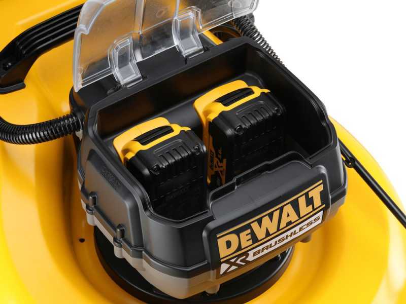 Tondeuse &agrave; gazon sur batterie DeWalt DCMW564P2-QW -2 Batteries 18V/5Ah - Largeur de coupe 48 cm