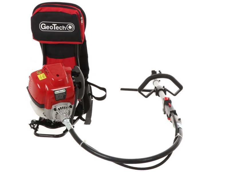 GeoTech GT-4 36 BP - D&eacute;broussailleuse multifonction thermique &agrave; dos &agrave; essence 4 temps