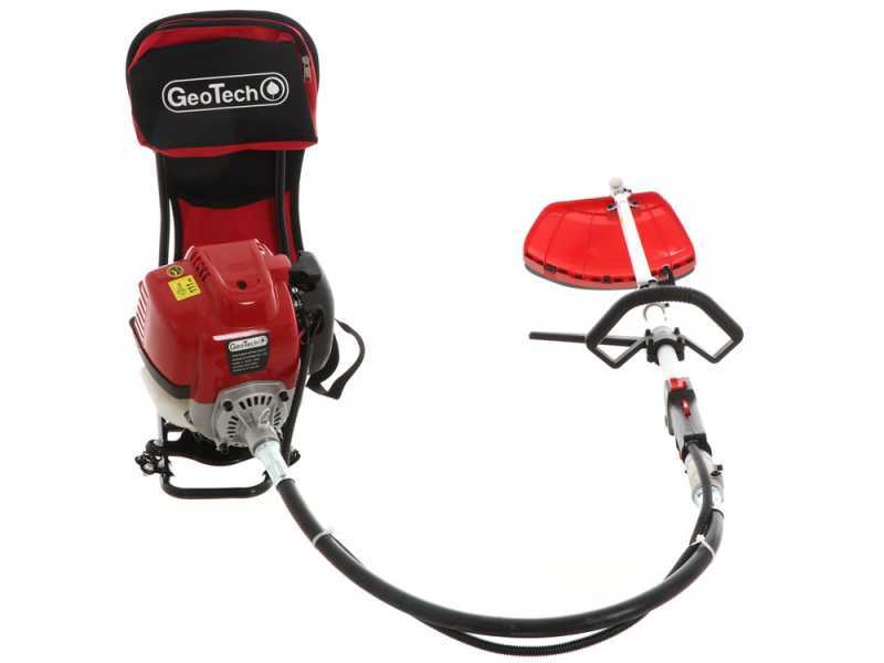 GeoTech GT-4 36 BP - D&eacute;broussailleuse multifonction thermique &agrave; dos &agrave; essence 4 temps
