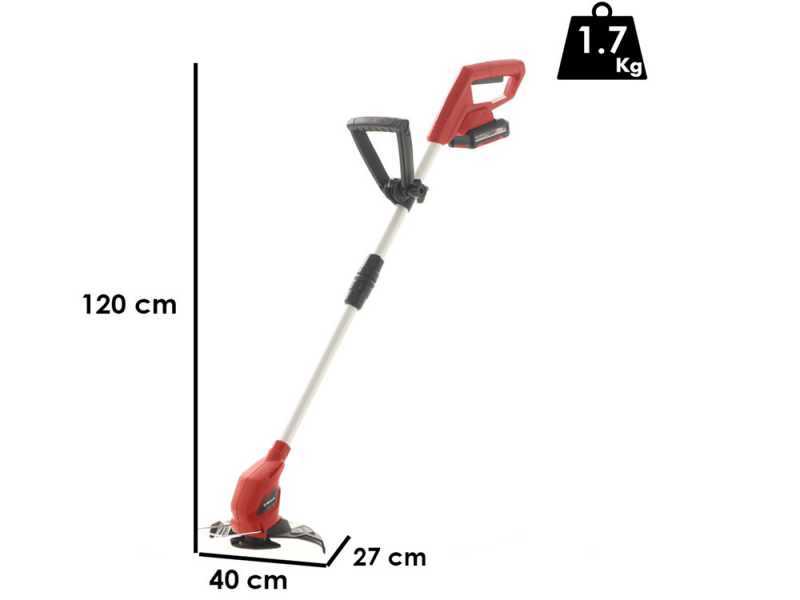 Coupe-bordures &agrave; batterie Einhell GC-CT 18/24 - 18V 2Ah