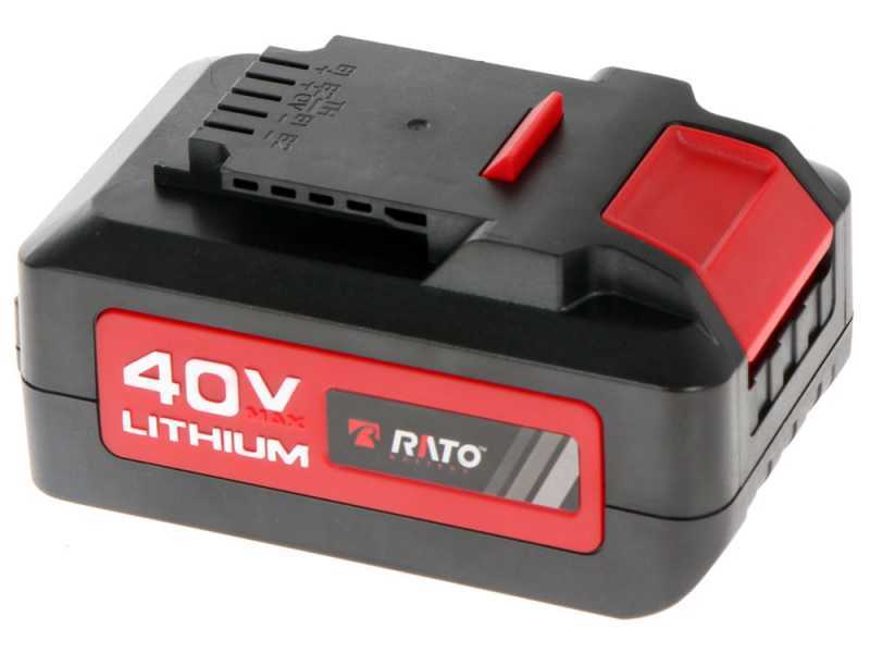 Taille-haie &agrave; batterie Rato RBTF40 - BATTERIE ET CHARGEUR DE BATTERIE NON INCLUS