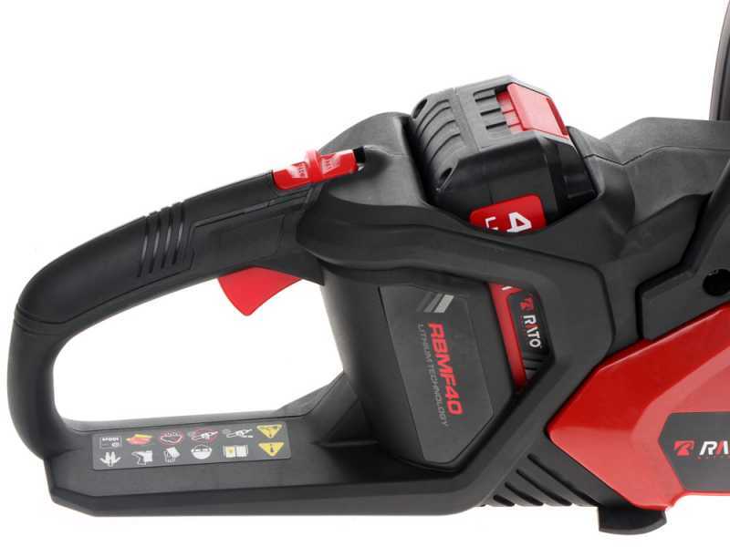 Tron&ccedil;onneuse &agrave; batterie Rato RBMF40 - Batterie de 40V et 2,5ah