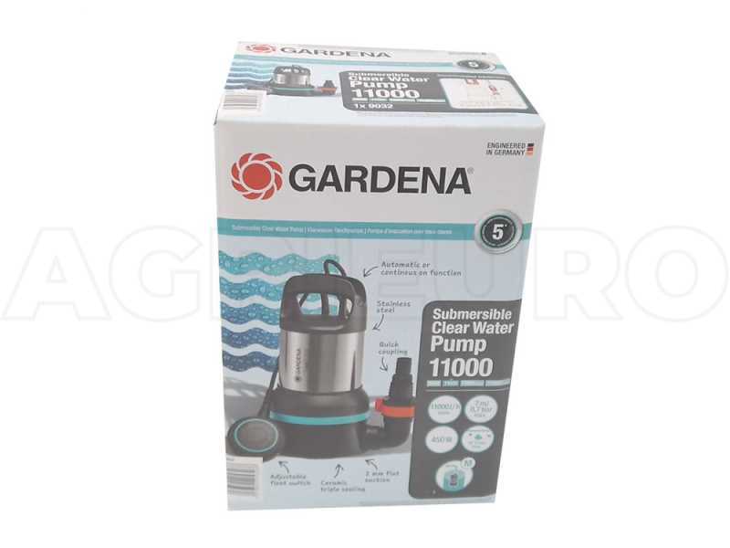 Pompe immerg&eacute;e pour eaux claires Gardena 11000 art 9032-20