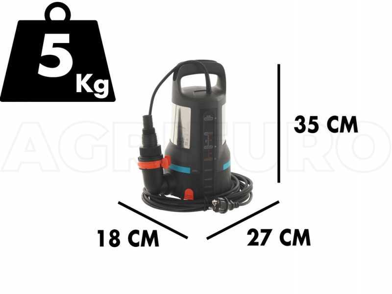 Pompe immerg&eacute;e pour eaux claires Gardena 11000 Aquasensor art. 9034-20
