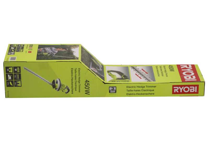 RYOBI RHT4550 - Taille-haie &eacute;lectrique avec lame de 50 cm - 450W
