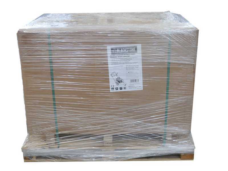 BlackStone SG 420 L ES PRO -  Rogneuse de souches - Moteur Loncin de 420 cm3 - Disque de coupe avec 8 marteaux en carbure de tungst&egrave;ne