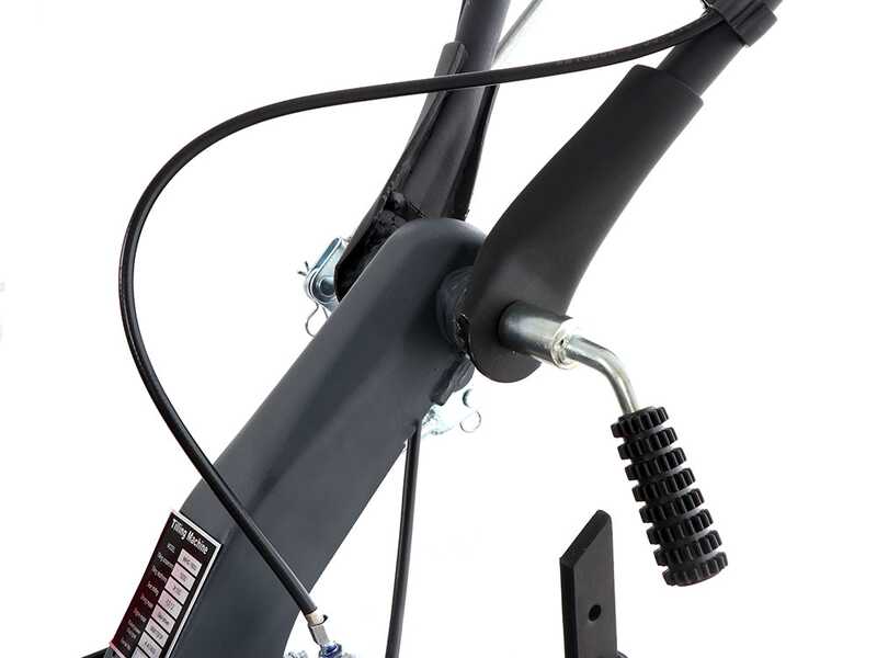 BlackStone MHG 1800 - Motobineuse thermique &agrave; essence 212 cm3 - 7 CV