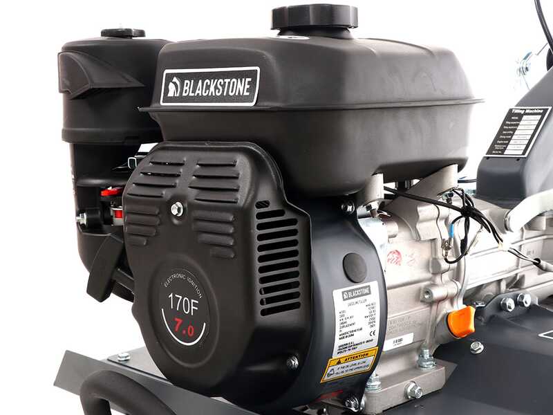 BlackStone MHG 1800 - Motobineuse thermique &agrave; essence 212 cm3 - 7 CV