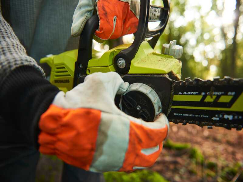 RYOBI BRUSHLESS RY36CSX35A-0 - Tron&ccedil;onneuse &agrave; batterie Max POWER 36V - Guide de 35 cm - SANS BATTERIE NI CHARGEUR