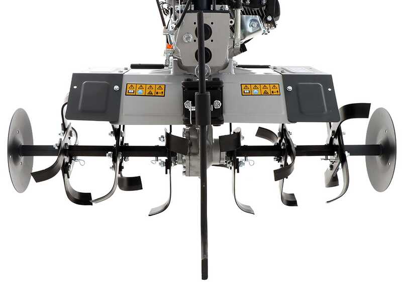 BlackStone MHG 2000  - Motobineuse thermique &agrave; essence de 212 cm3 - 7 CV