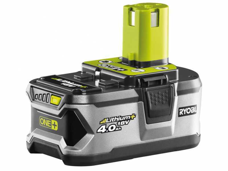 Tondeuse &eacute;lectrique &agrave; batterie RYOBI RY18LM37A-140 - 18V - 4Ah - bac de 45 l - Coupe de 37 cm