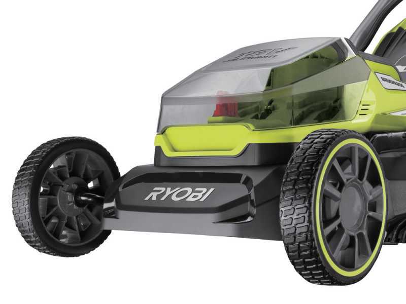 Ryobi RY18LMX40C-240 - Tondeuse &agrave; gazon sans fil - 2x18V/4Ah - Coupe 40 cm
