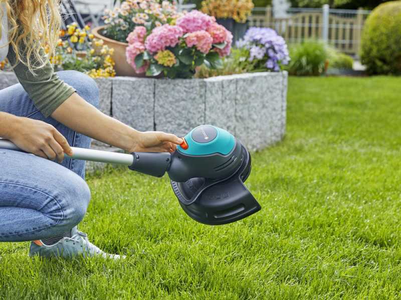 Gardena EasyCut 23/18V - Coupe-bordures &agrave; batterie - SANS BATTERIE ET SANS CHARGEUR