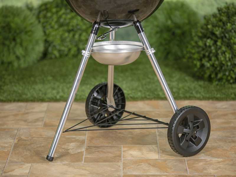 Barbecue &agrave; charbon Weber Kettle E-5710 BLK - Diam&egrave;tre grille 57 cm