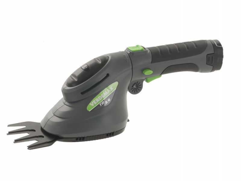 Cisaille &agrave; gazon &agrave; batterie avec perche Verdemax - TR3.6- 3.6V 1.5Ah