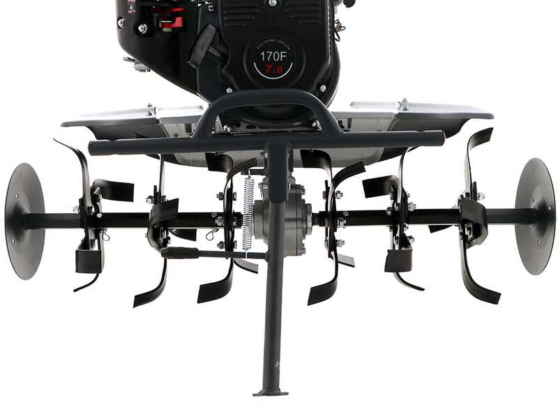 BlackStone MHG 2200 - Motobineuse thermique à essence 212 cm3 - 7 CV