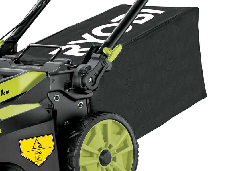 Ryobi RY36LMX51A-160 - Tondeuse &agrave; gazon tract&eacute;e &agrave; batterie - MAX POWER 36V/6Ah - Coupe 51 cm