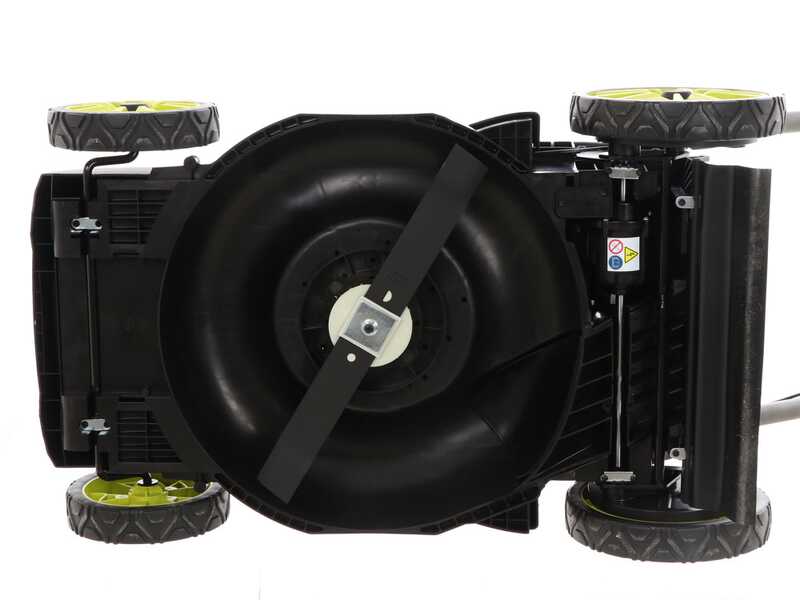 Ryobi RY36LMX51A-160 - Tondeuse &agrave; gazon tract&eacute;e &agrave; batterie - MAX POWER 36V/6Ah - Coupe 51 cm