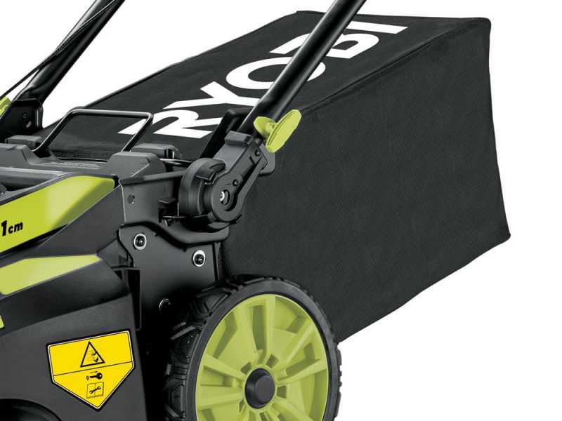 Ryobi RY36LMX51A-160 - Tondeuse &agrave; gazon tract&eacute;e &agrave; batterie - MAX POWER 36V/6Ah - Coupe 51 cm