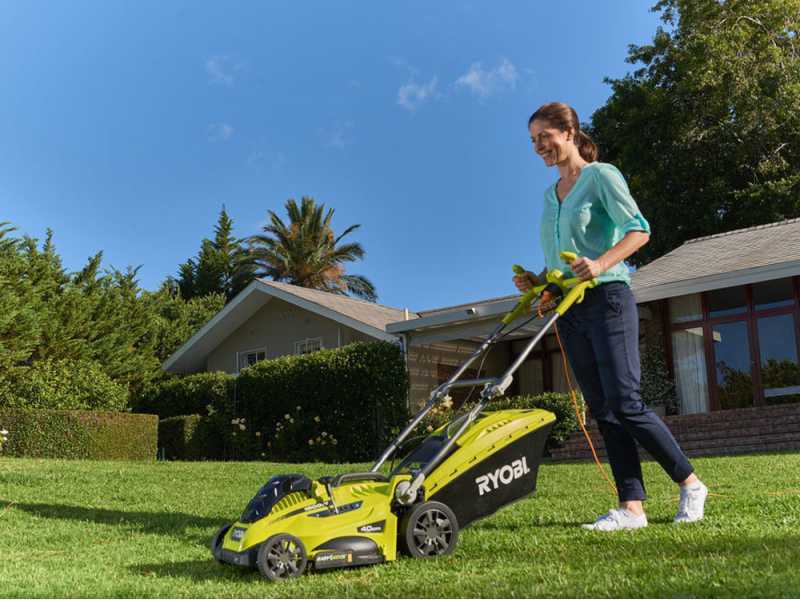 Ryobi RLM18E40H - Tondeuse &agrave; gazon &eacute;lectrique - 1800W - Coupe de 40&nbsp;cm