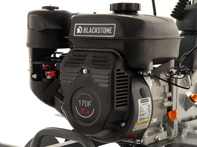 BlackStone MHG 2400 - Motobineuse thermique &agrave; essence de 212 cm3 - 7 CV