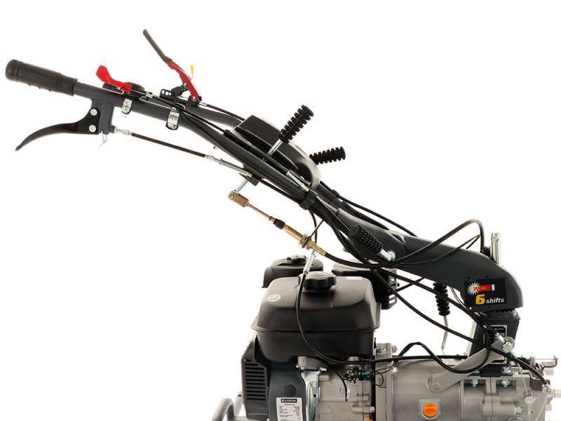 Motobineuse BlackStone MHG 2400 avec moteur thermique &agrave; essence de 212cm3
