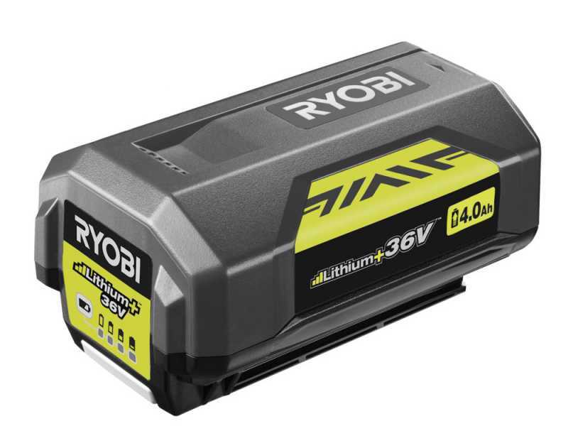 Tondeuse &eacute;lectrique &agrave; batterie RYOBI RY36LMMX51A-140 seulement mulching - MAX POWER 36V - 4Ah - coupe de 51 cm