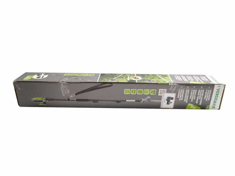 Taille-haies &eacute;lectrique orientable Verdemax TT20 - Batterie 20V 2Ah