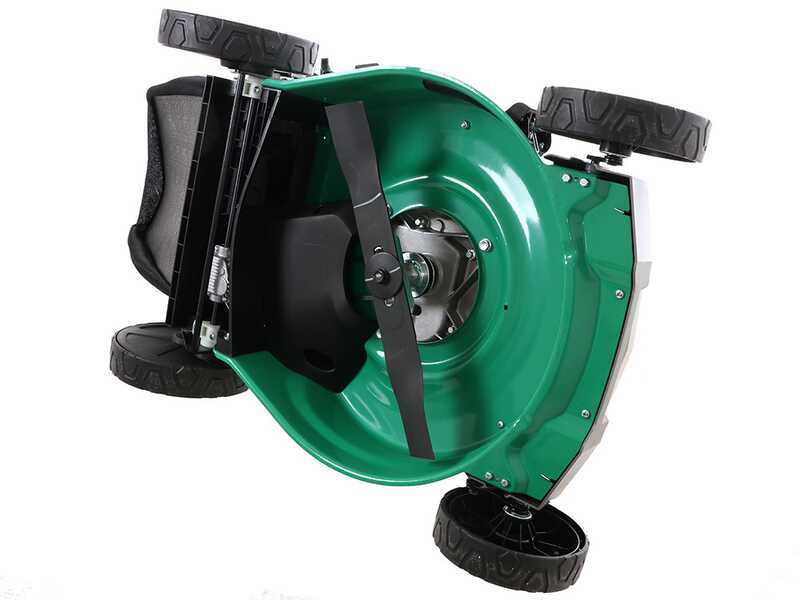 GreenBay GB-LM 51 H - Tondeuse thermique &agrave; gazon tract&eacute;e - 4 en 1  - Moteur Honda GCVx170 - Coupe 51 cm