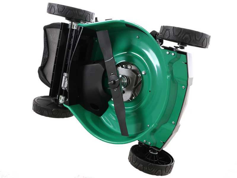 Tondeuse &agrave; gazon tract&eacute;e GreenBay GB-LM 51 H - 4 en 1  - Moteur Honda GCVx170 - Coupe de 51cm